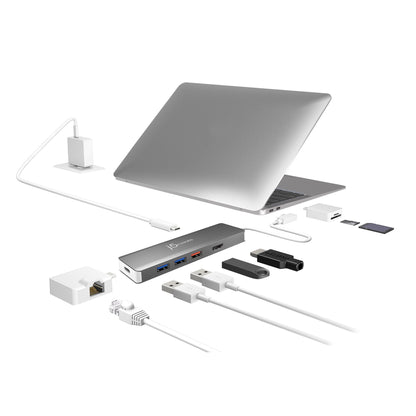 J5create USB-C Modular Multi-Adapter with 2 Kits - JCD375