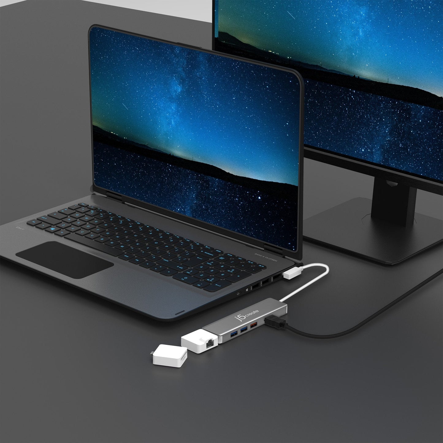 J5create USB-C Modular Multi-Adapter with 2 Kits - JCD375