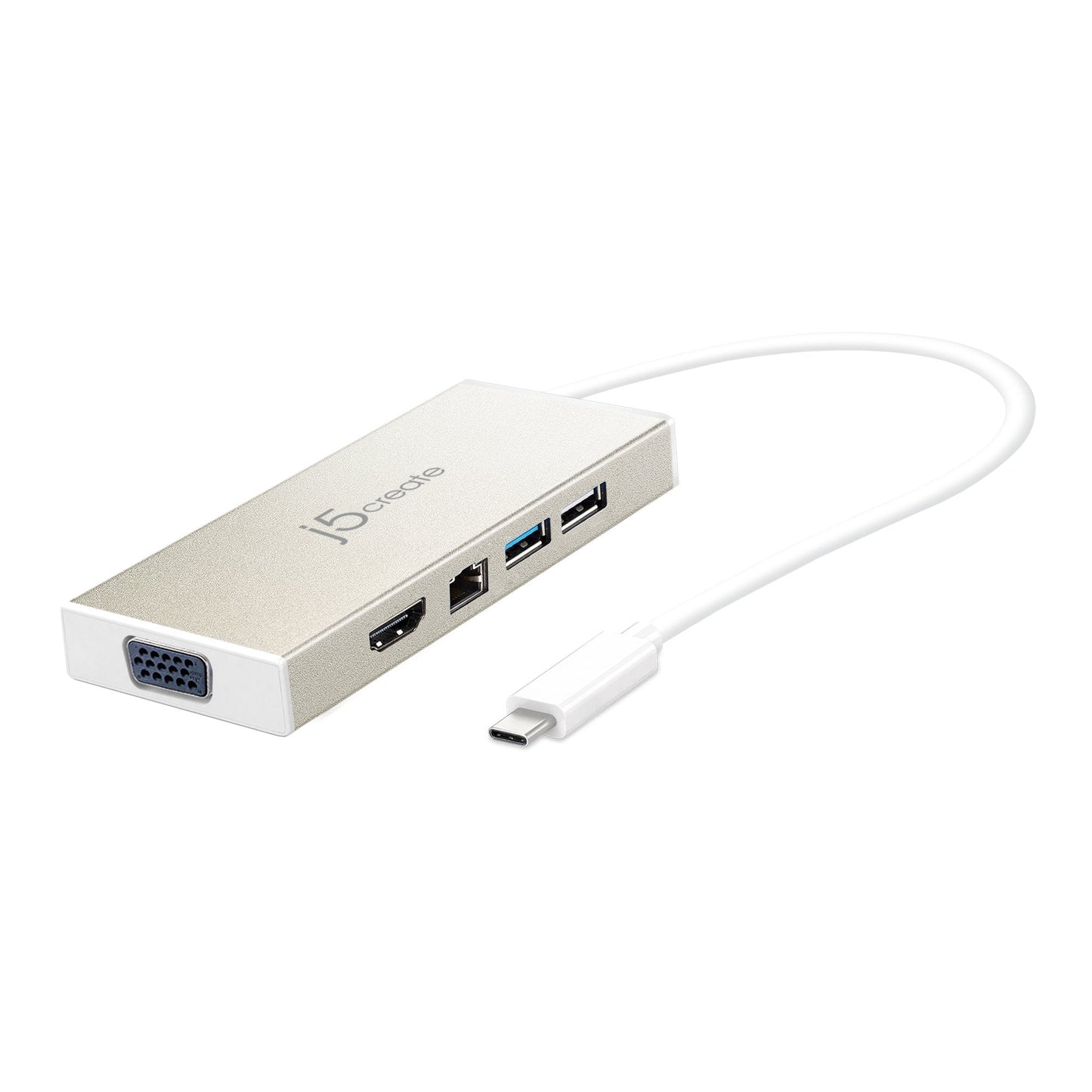 J5create USB-C Multiport Adapter with Power Delivery - JCD376