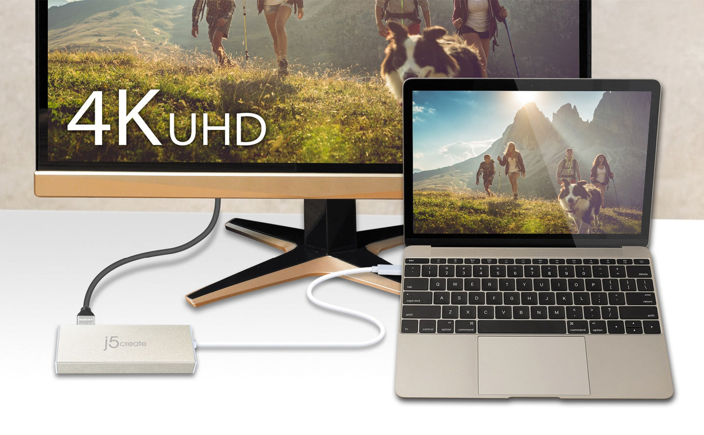J5create USB-C Multiport Adapter with Power Delivery - JCD376