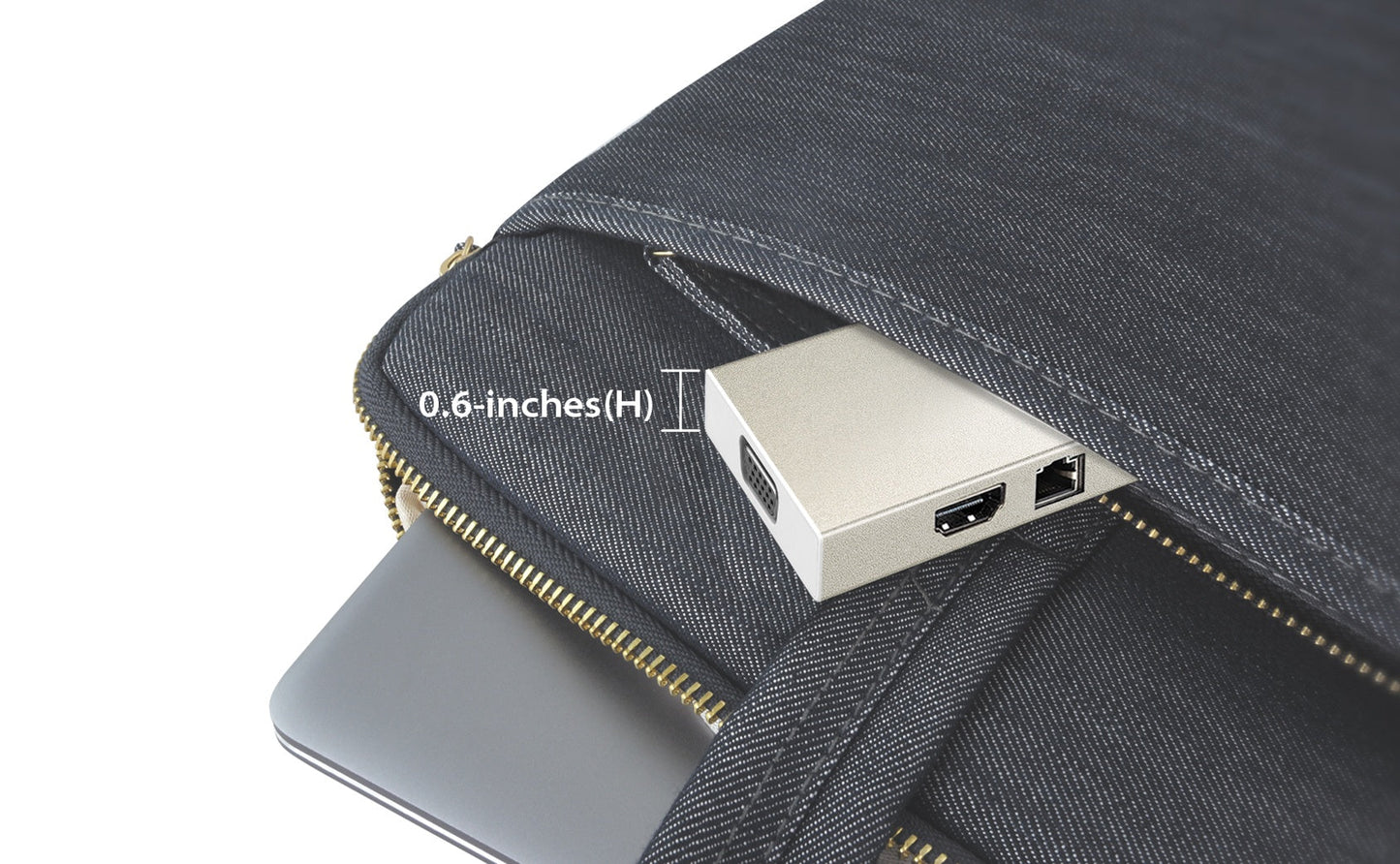J5create USB-C Multiport Adapter with Power Delivery - JCD376