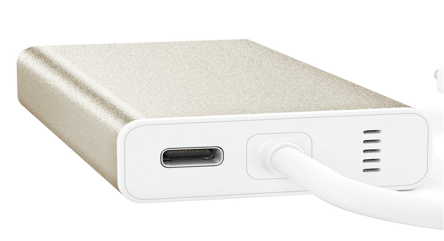 J5create USB Type-C Dual HDMI Mini Dock-Ethernet/ USB 3.1 HUB / PD2.0 - JCD381
