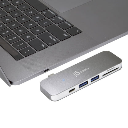 J5create USB-C ULTRADRIVE MINIDOCK 6-in-1 functions - JCD388