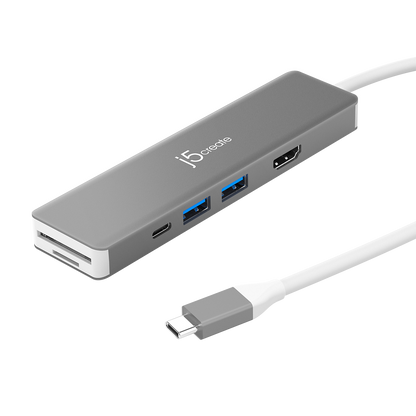 J5create 4K60 Elite USB-C 10Gbps Multi-Adapter - JCD390