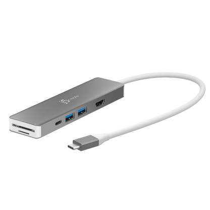 J5create 4K60 Elite USB-C 10Gbps Multi-Adapter - JCD390
