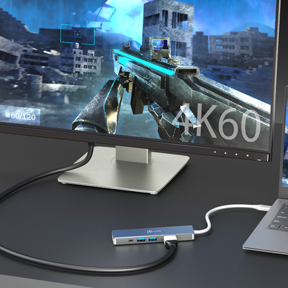 J5create 4K60 Elite USB-C 10Gbps Multi-Adapter - JCD390