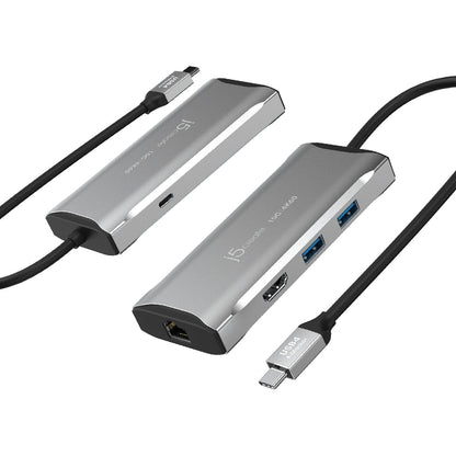 J5create 4K60 Elite USB-C 10Gbps Travel Dock - JCD392