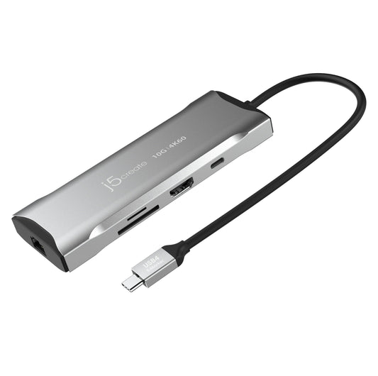 J5create 4K60 Elite USB-C 10Gbps Mini Dock - JCD393