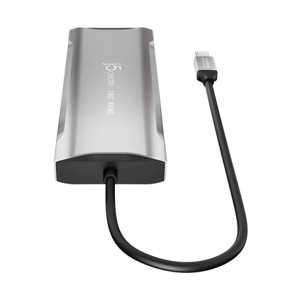 J5create 4K60 Elite USB-C Triple-Monitor 10Gbps Mini Dock - JCD397