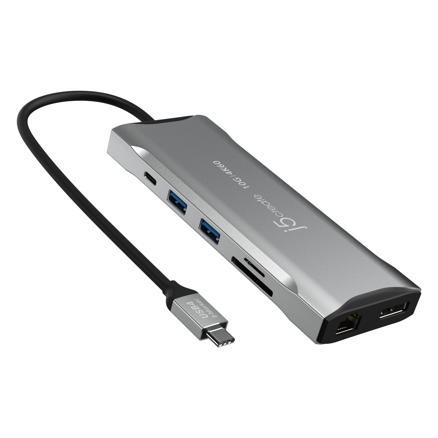 J5create 4K60 Elite USB-C Triple-Monitor 10Gbps Mini Dock - JCD397