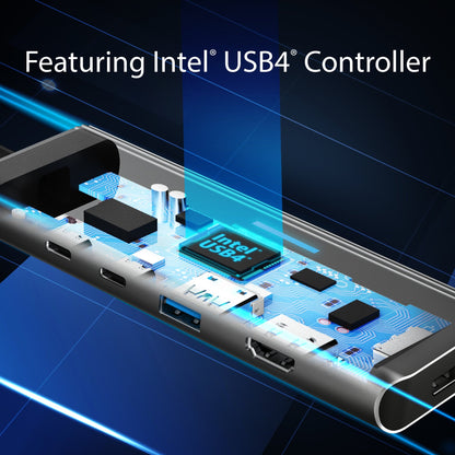 J5create USB4 Dual 4K Multi-Port Hub - JCD401