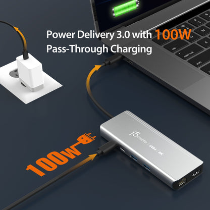 J5create USB4 8K Multi-Port Hub - JCD403