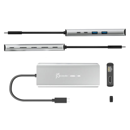 J5create USB4 8K Multi-Port Hub - JCD403