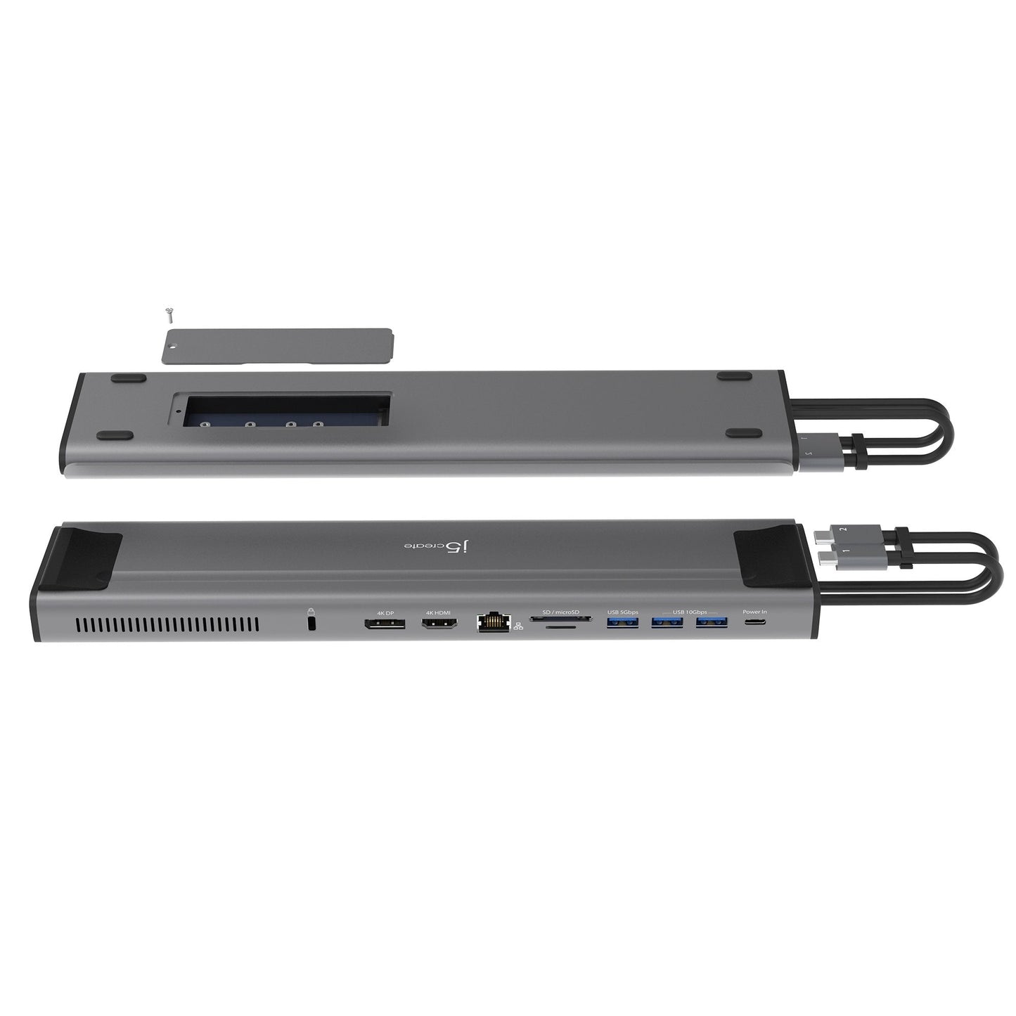 J5create M.2 NVMe USB-C Gen 2 Docking Station - JCD552