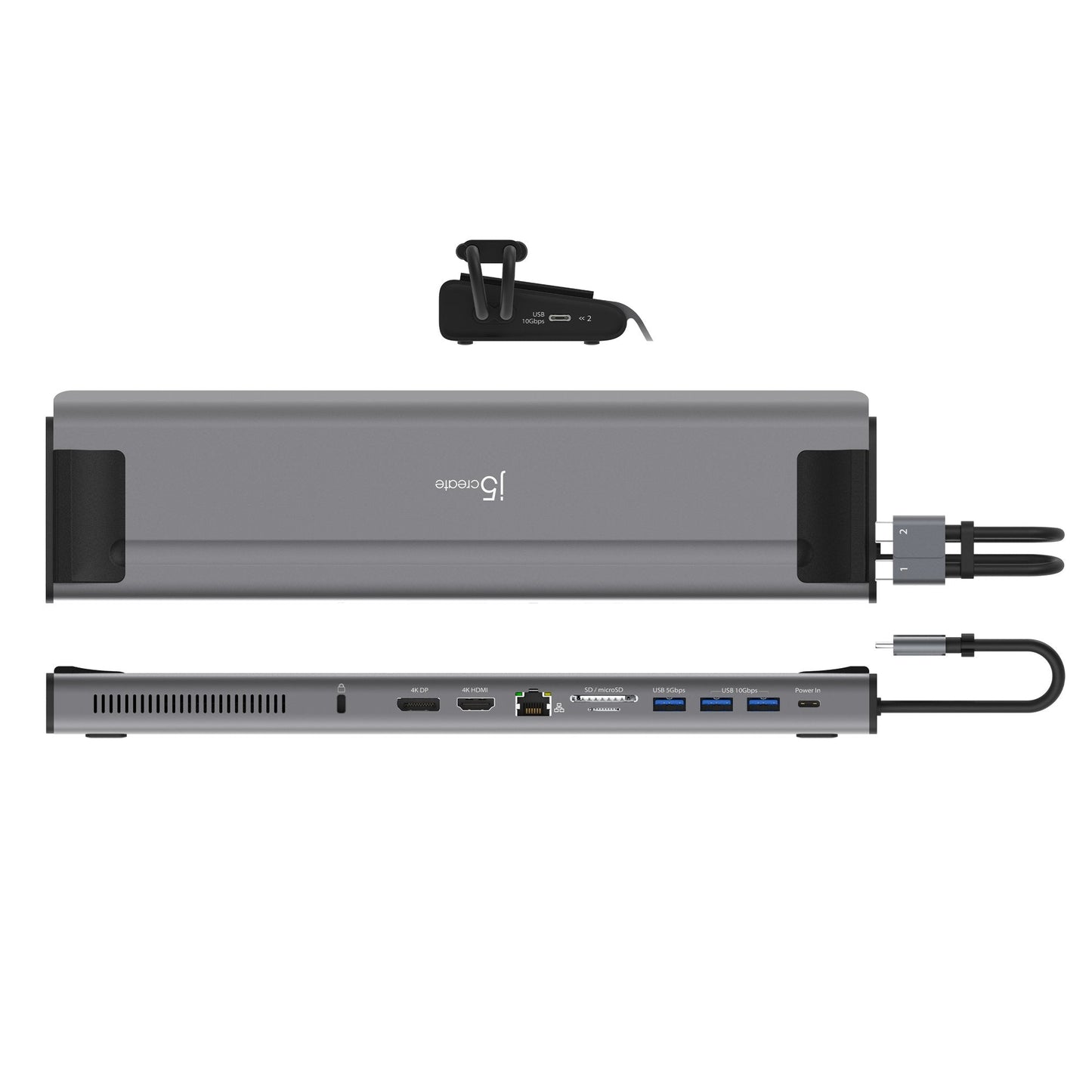 J5create M.2 NVMe USB-C Gen 2 Docking Station - JCD552