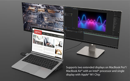 J5create M.2 NVMe USB-C Gen 2 Docking Station - JCD552