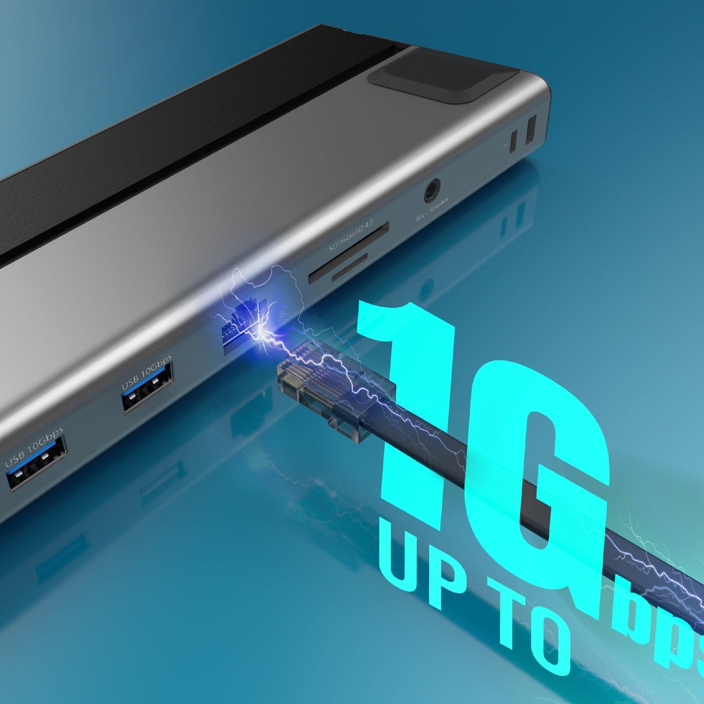 J5create USB4 Triple 4K Display Docking Station - JCD554