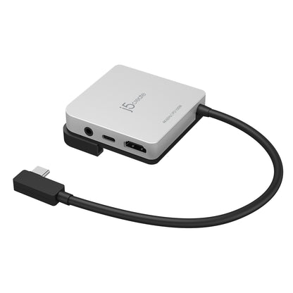 J5create USB-C to 4K 60 Hz HDMI Travel Dock for iPad Pro - JCD612