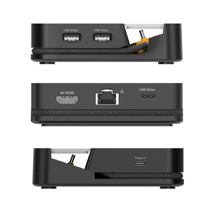 J5create Omni Side Dock for Nintendo Switch 2 and Steam Deck - JCD624