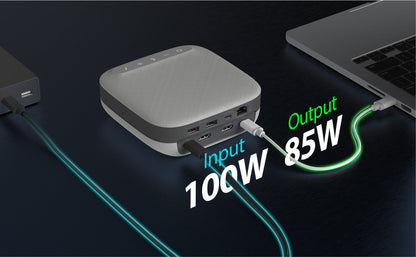 J5create USB-C Dual 4K Speakerphone Dock Pro - JCDS337