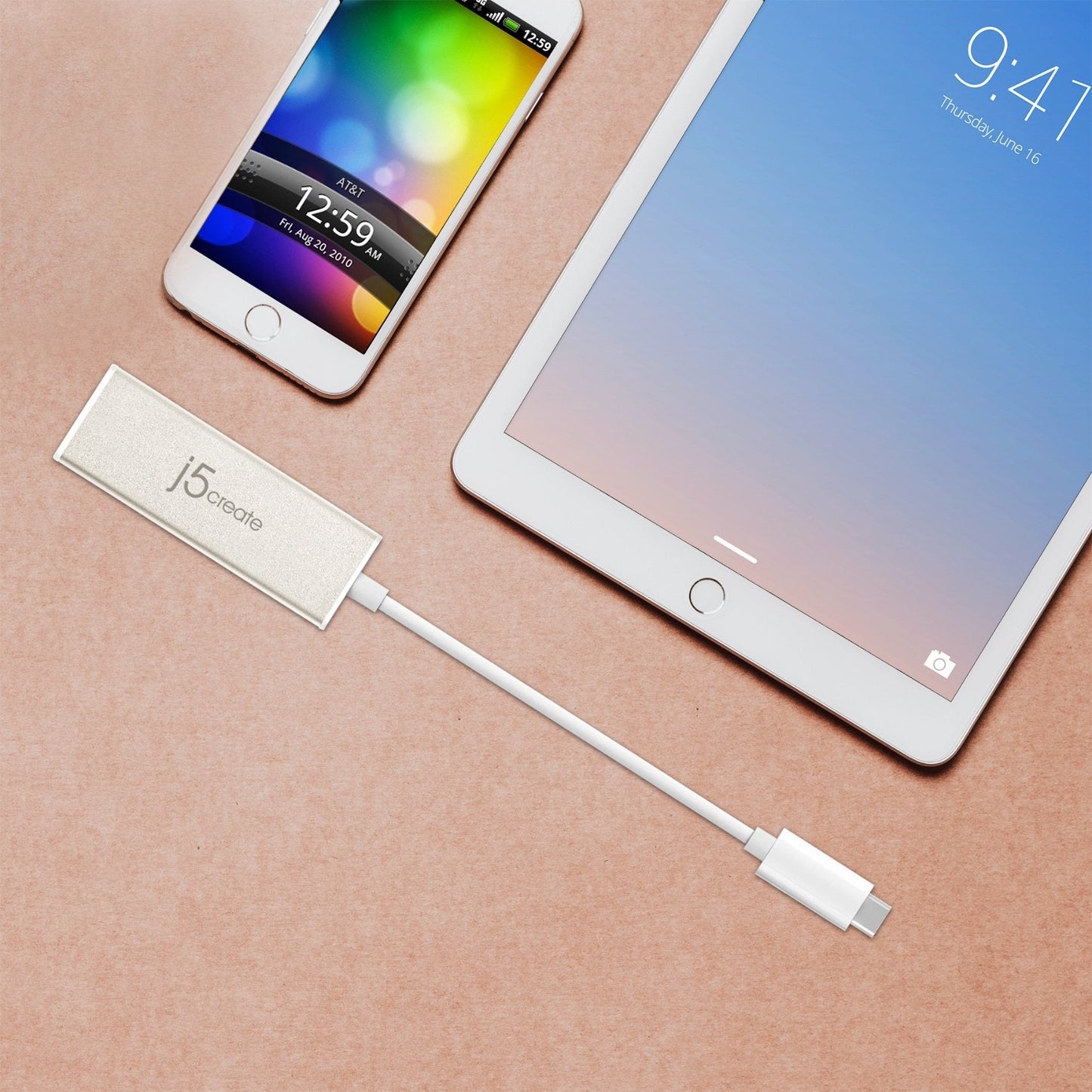 J5create USB Type-C Gigabit Ethernet Adapter - JCE131