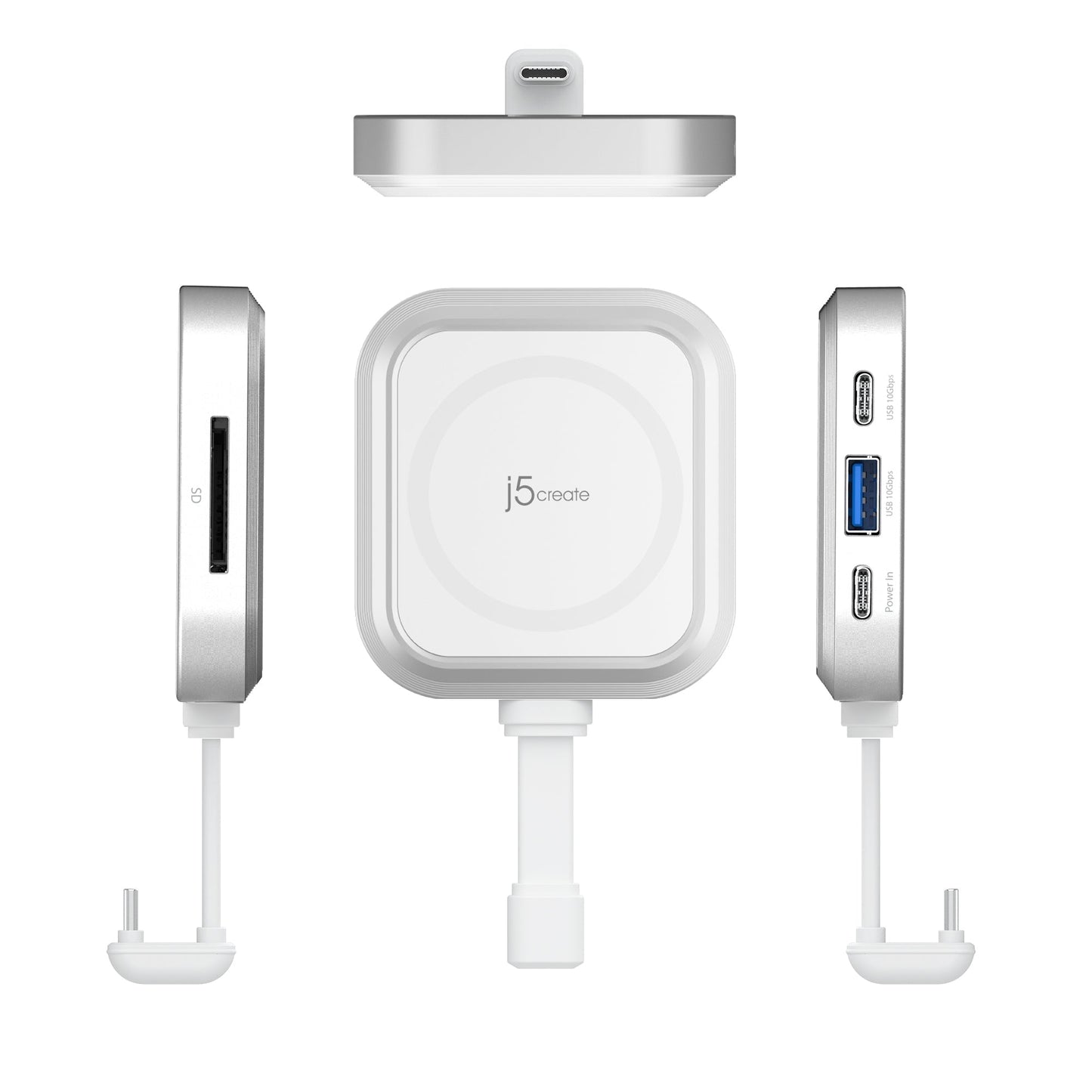J5create USB-C Multi-Port Hub - JCH168W