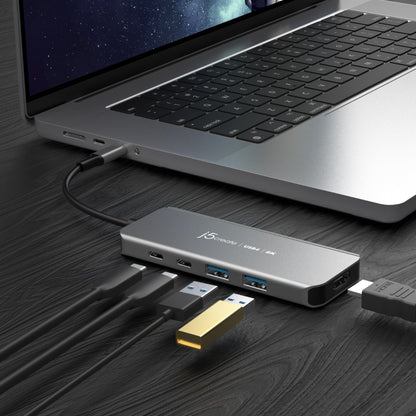 J5create USB4 8K60 Slim Hub - JCH453