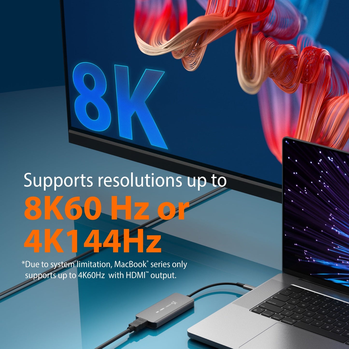 J5create USB4 8K60 Slim Hub - JCH453