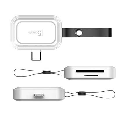 J5create USB-C to SD /microSD Adapter for Smartphones - JCHSD34W