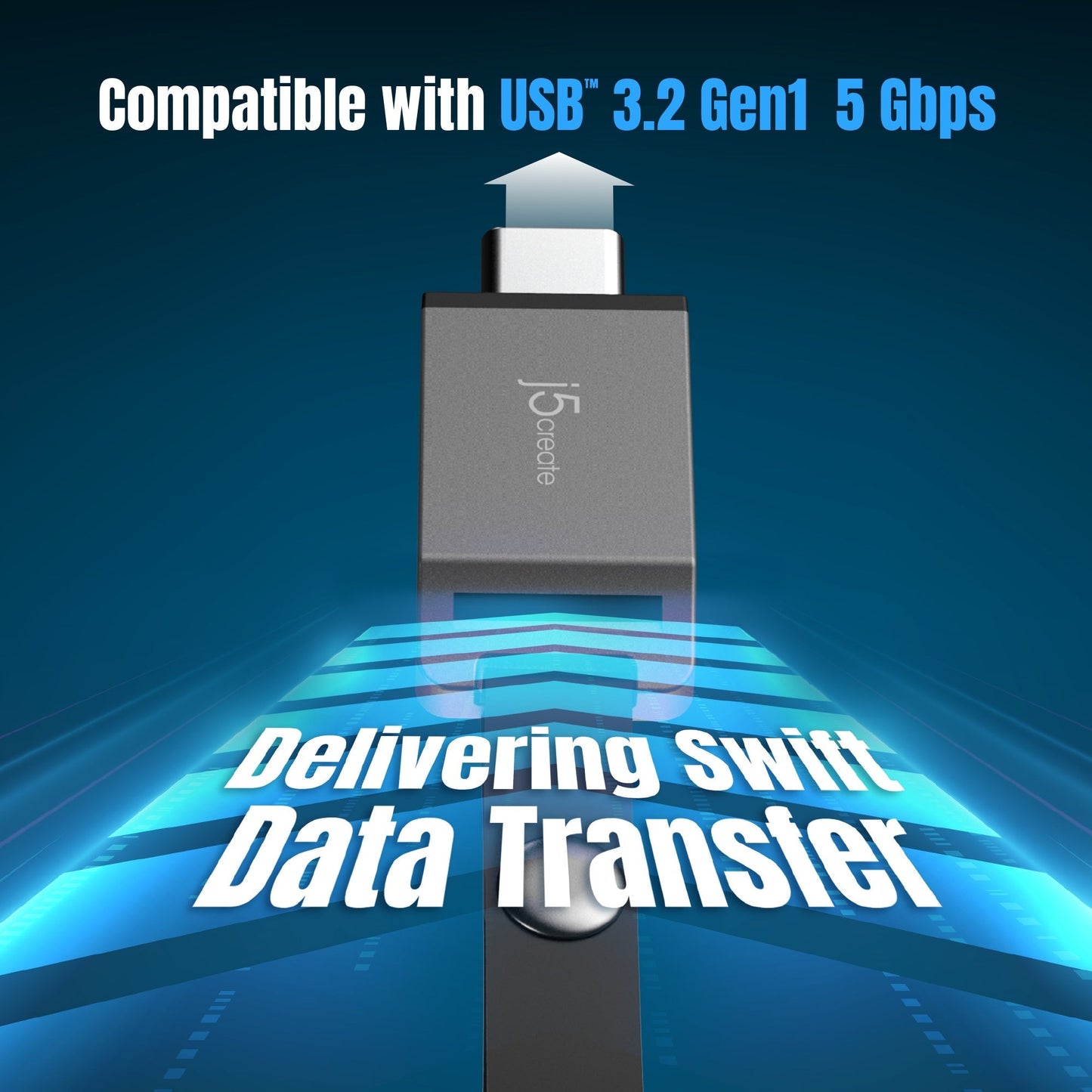 J5create USB-C microSD Micro Adapter for Smartphones - JCHSD31W