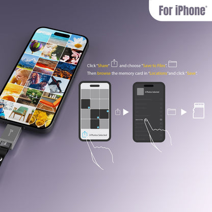J5create USB-C microSD Micro Adapter for Smartphones - JCHSD31W