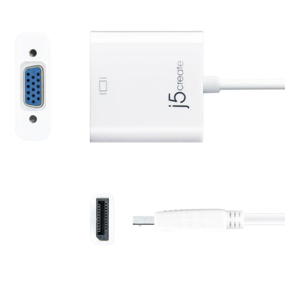 J5create DisplayPort to VGA Adapter - JDA114
