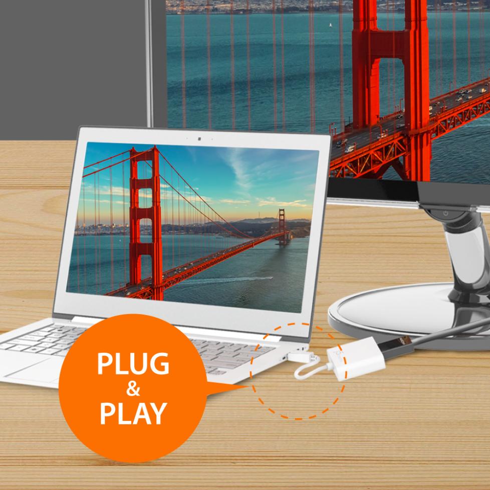 J5create DisplayPort to VGA Adapter - JDA114