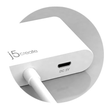 J5create Mini DisplayPort to Dual DisplayPort Adapter - JDA146