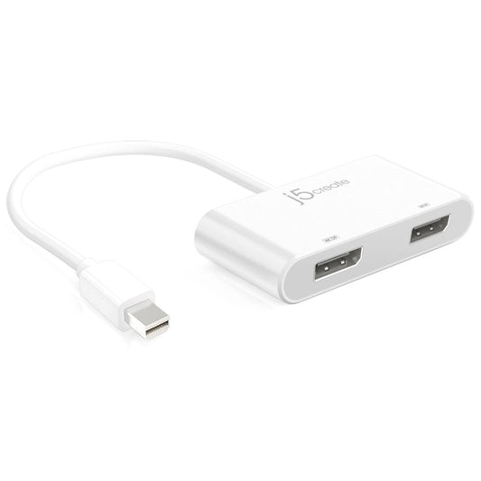 J5create Mini DisplayPort to Dual DisplayPort Adapter - JDA146