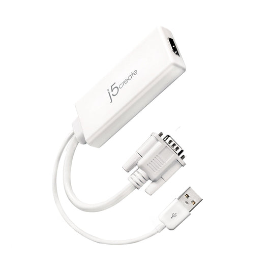 J5create VGA to HDMI Video Audio Adapter - JDA214