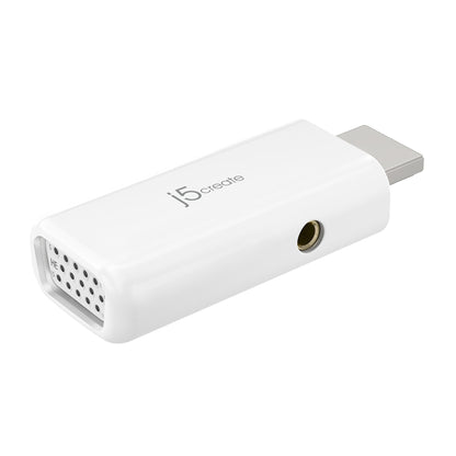 J5create HDMI to VGA Video Adapter Converter with Audio - JDA203