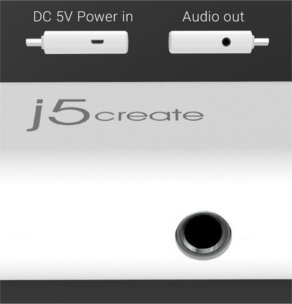 J5create HDMI to VGA Video Adapter Converter with Audio - JDA203
