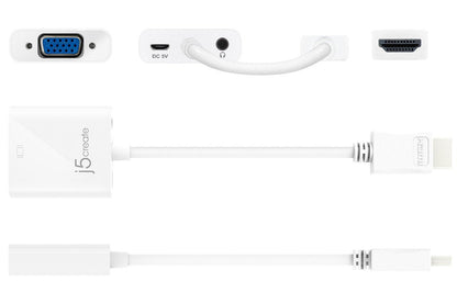 J5create HDMI to VGA Adapter - JDA213