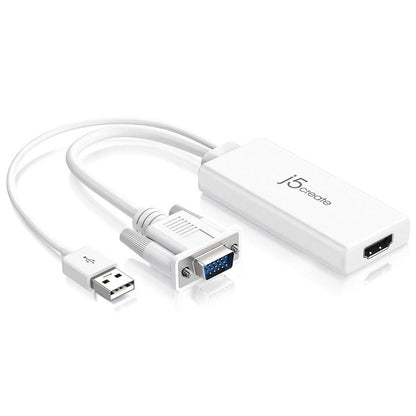 J5create VGA to HDMI Video Audio Adapter - JDA214