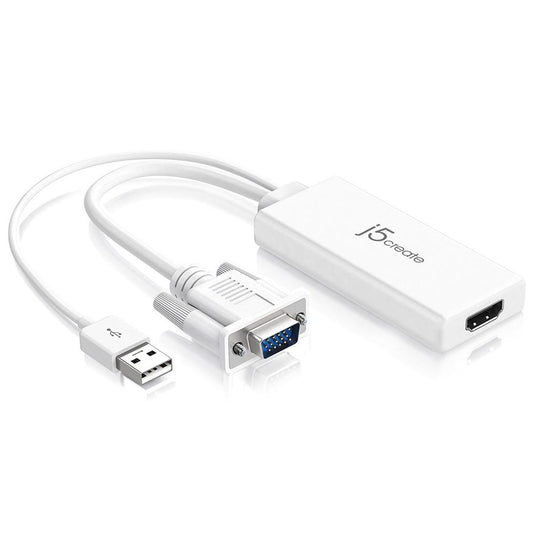 J5create VGA to HDMI Video Audio Adapter - JDA214