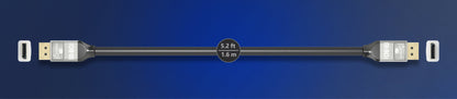 J5create VESA Certified 16K DisplayPort 2.1 80Gbps Cable - JDC44L16