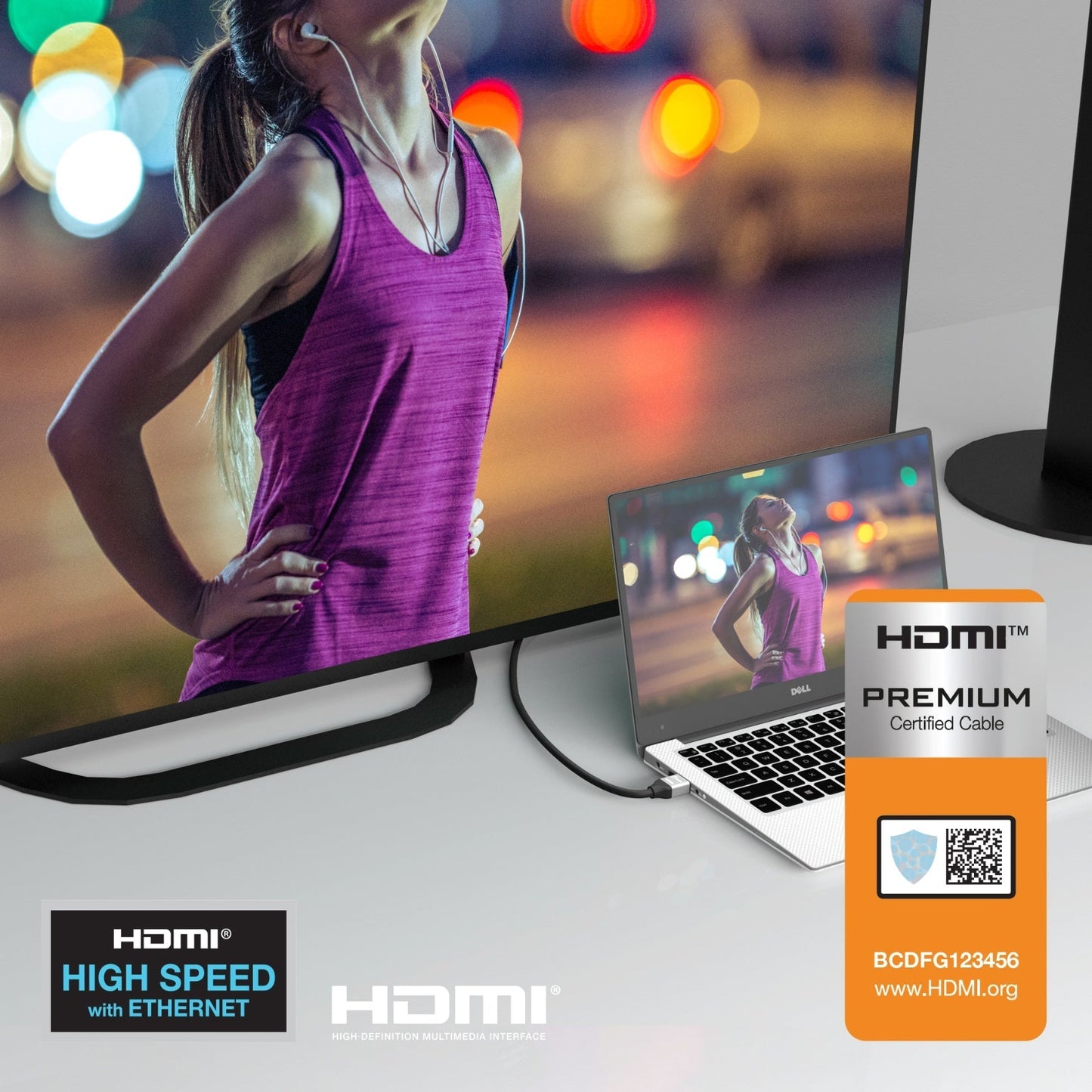 J5create Premium High Speed HDMI/ Cable with Ethernet - JDC52L30