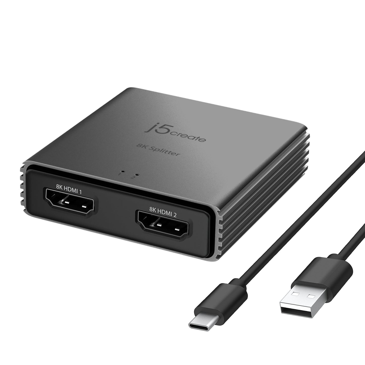 J5create 8K HDMI 2.1 2-Way Splitter - JDSH812