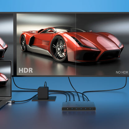 J5create 8K HDMI 2.1 4-Way Splitter - JDSH814