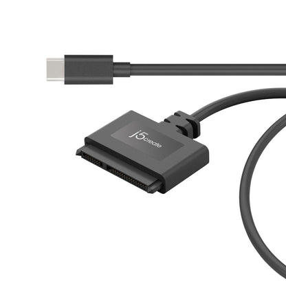 J5create USB 3.1 Type-C to 2.5" SATA III Adapter - JEE254