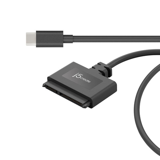 J5create USB 3.1 Type-C to 2.5" SATA III Adapter - JEE254