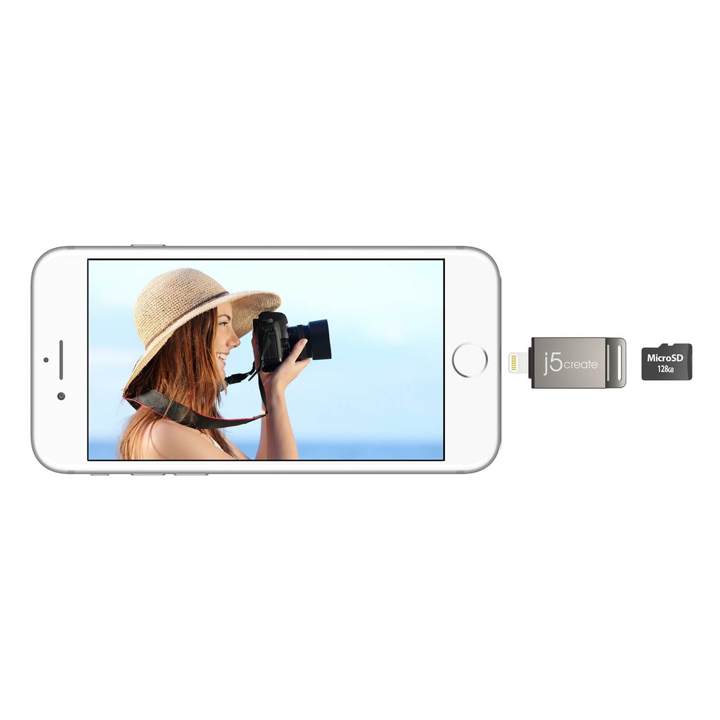 J5create MicroSD Card Reader - JLMSD3