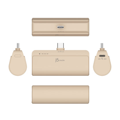 J5create USB-C Pocket Power Bank - JPB5220