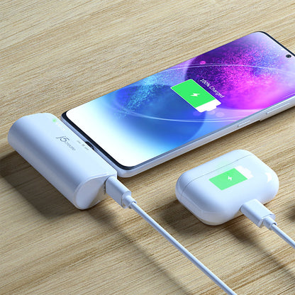 J5create USB-C Pocket Power Bank with Charging Station - JPB5220S1A